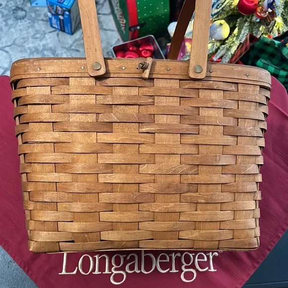 Longaberger Vintage 1991 Picnic Basket